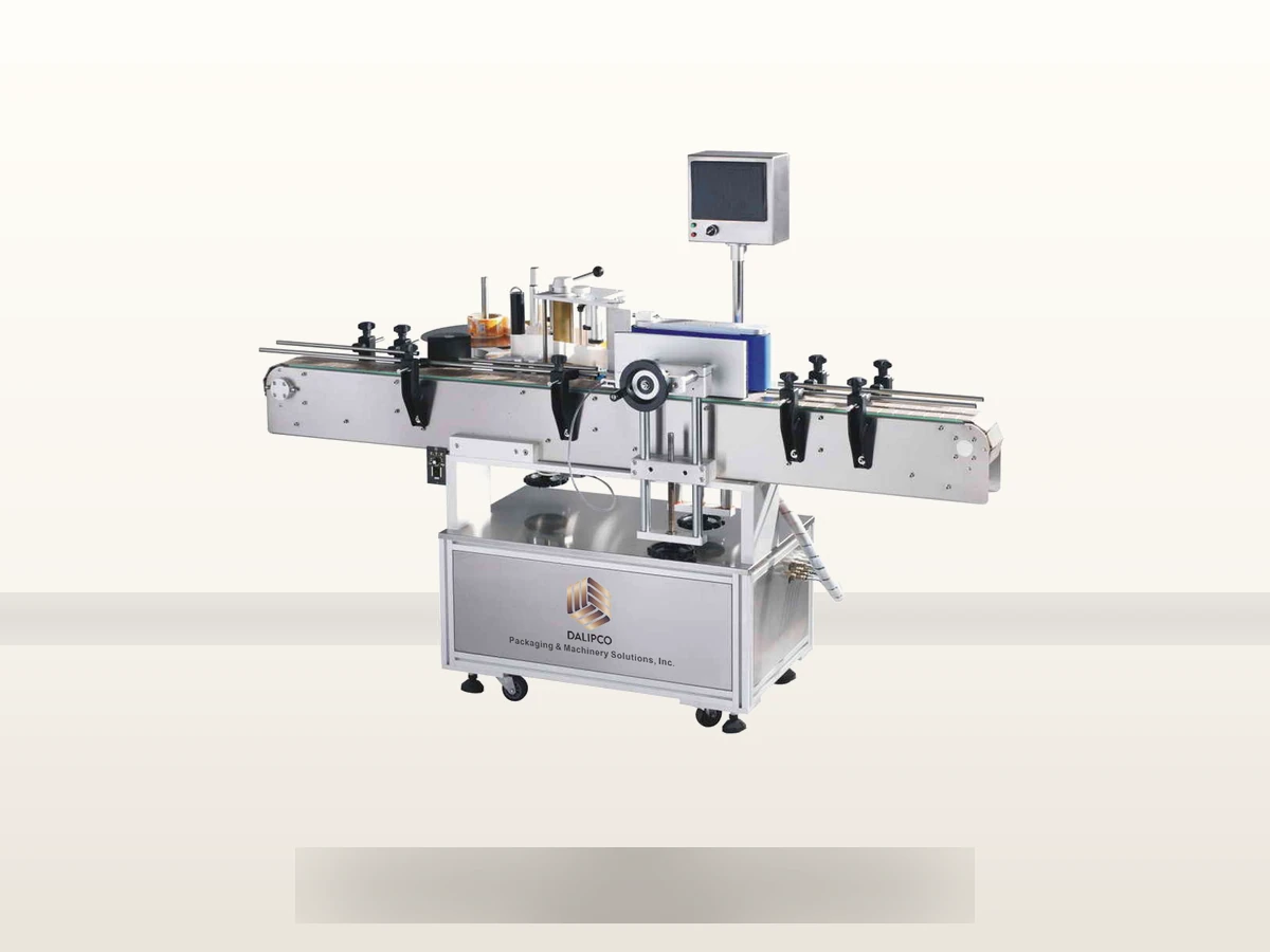 Precision sleeve labeling and touchscreen control machinery for operator training and documentation