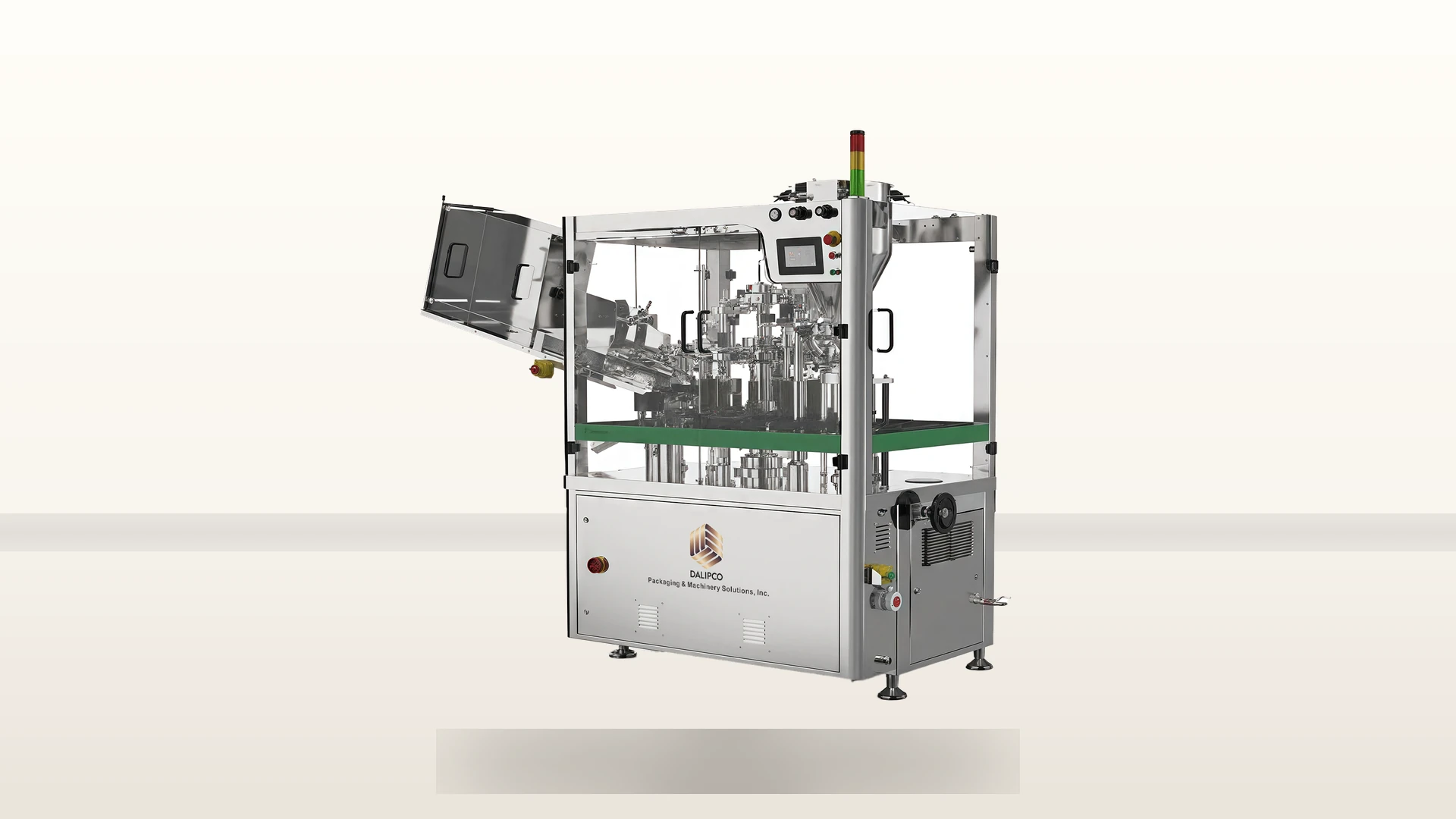 Dalipco field service engineer providing technical support on sanitary packaging equipment
