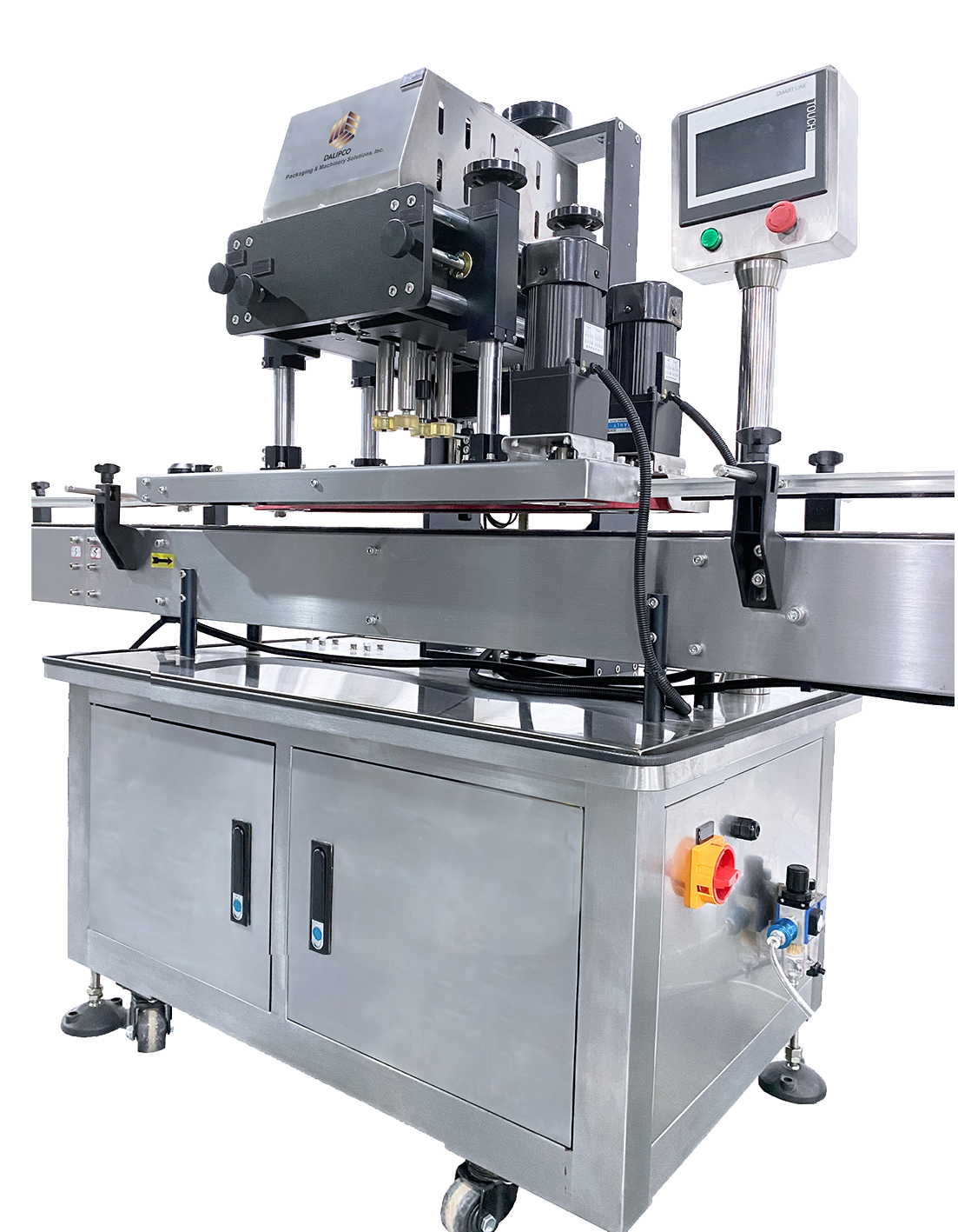 20-90mm Auto Screw Capping Machine for Cosmetics — overall machine view