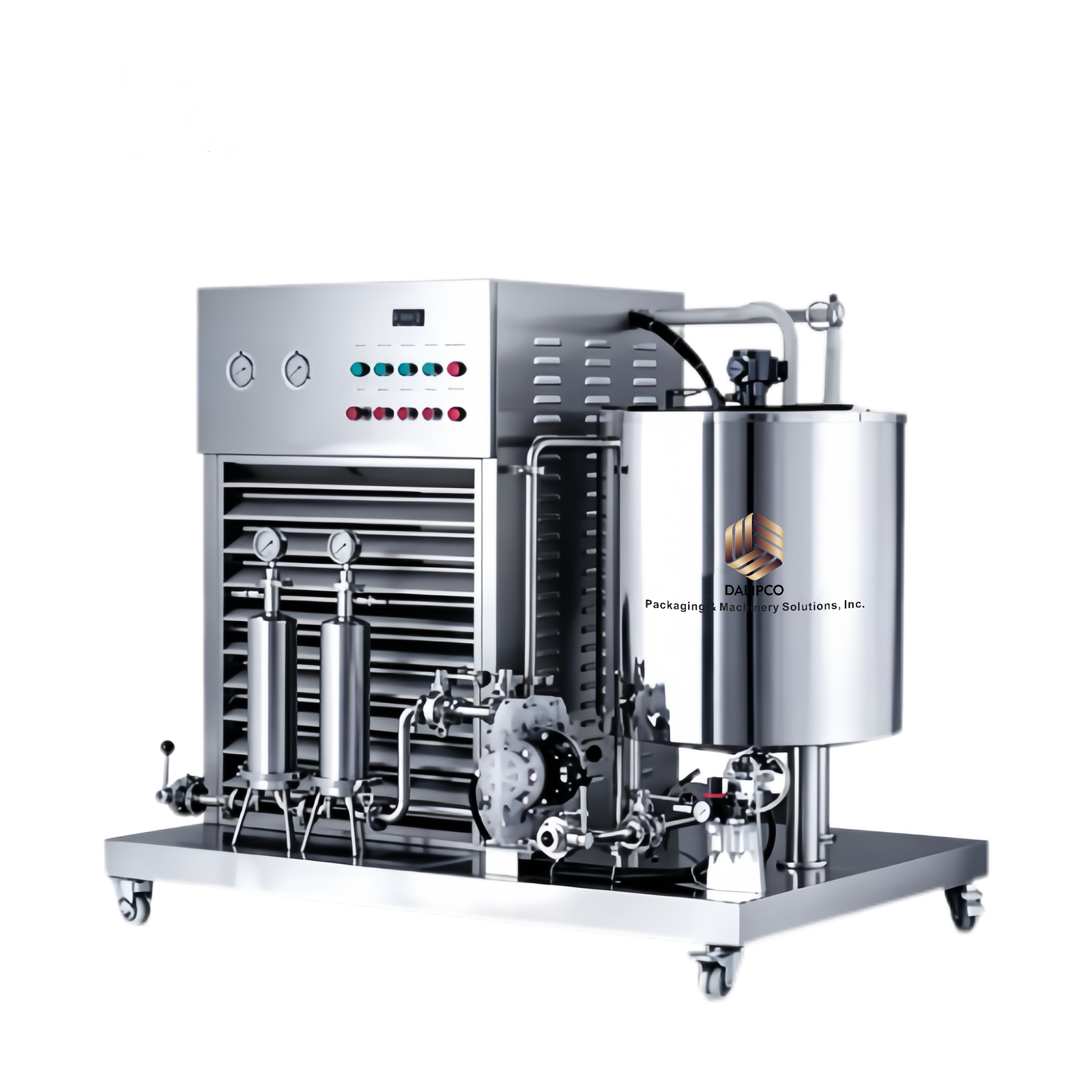 Multiple Function Mixing & Freezing Perfume Manufacturing Filter Fragrance Mixing Machine — overall machine view